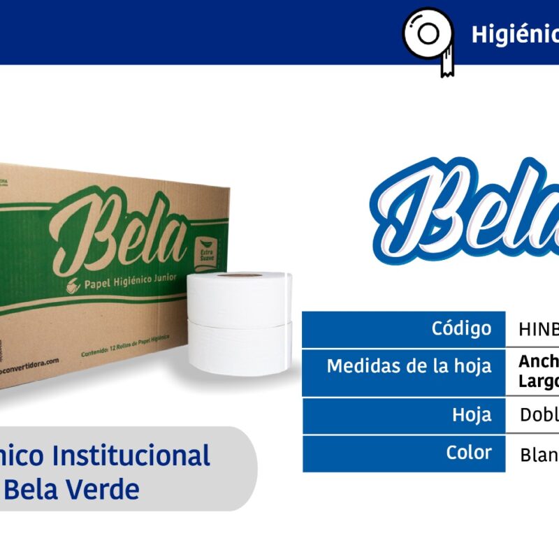 Higiénico Institucional Bela Verde